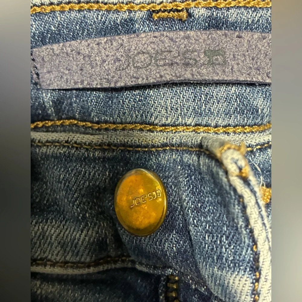 Joe’s Jeans Flawless The Molly High Rise Flare Denim Jeans Blue Stretch Size - Picture 8 of 9